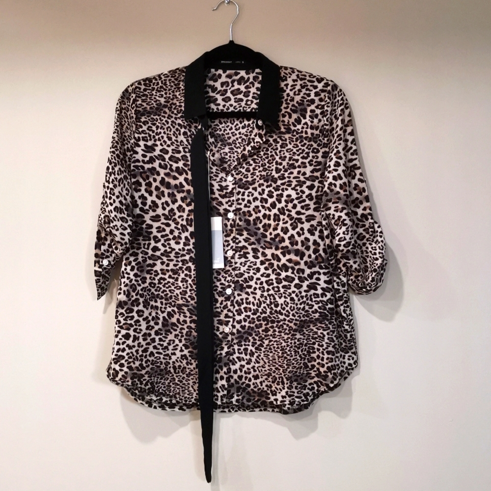 Breakout | Leopard Print Blouse
